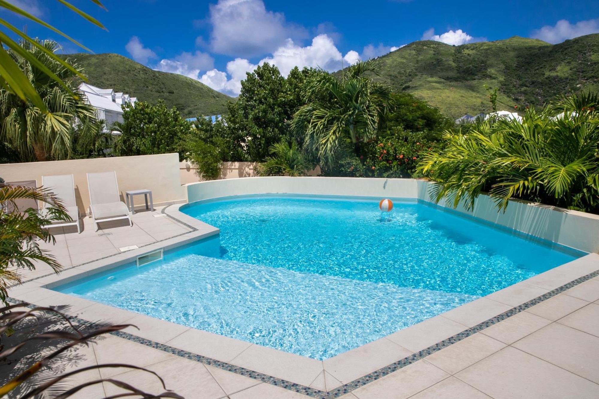 Beautiful Suite S12 With Pool And Sea View Куль-де-Сак Экстерьер фото